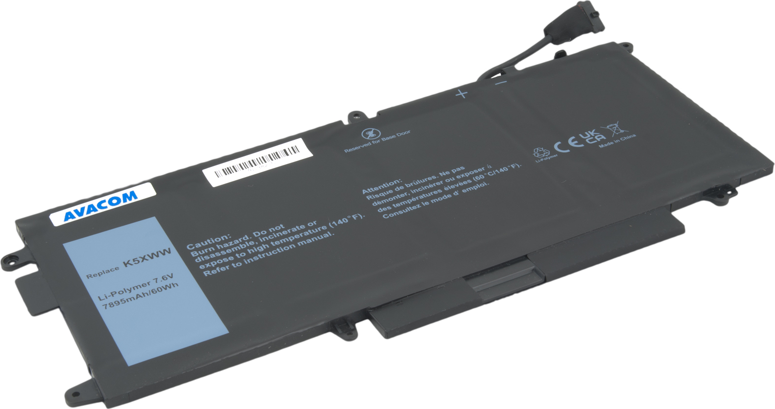 Baterie AVACOM pro Dell Latitude 7389, 7390 2-in-1 Li-Pol 7,6V 7895mAh 60Wh