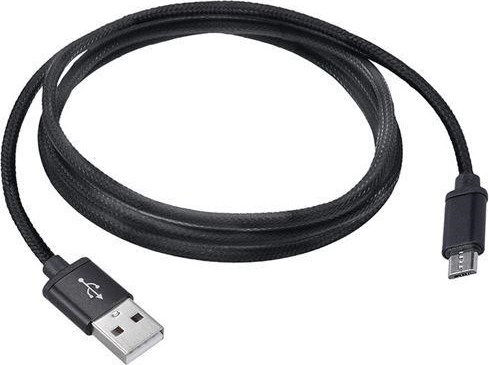Solight USB kabel, USB 2.0 A konektor - USB B micro konektor, blistr, 1m