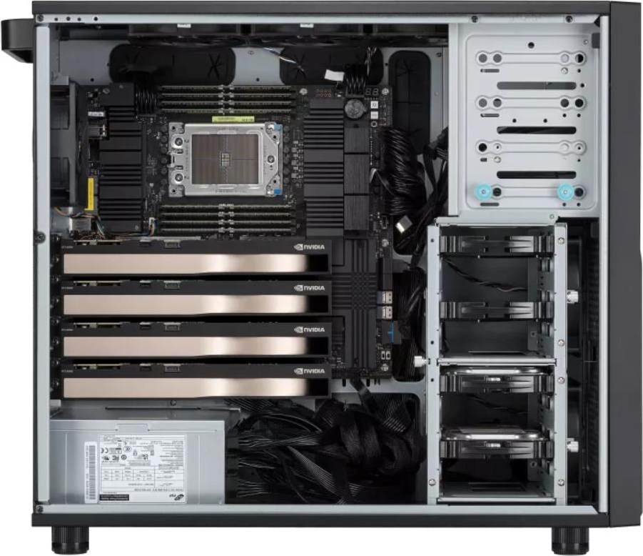 ASUS Workstation ExpertCenter Pro ET900A X9, bez procesoru, bez pamětí, bez grafiky, 2000W, černá, EU