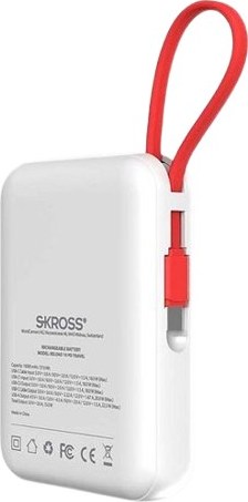 SKROSS powerbank Reload 10 Travel, 20W PD, 10 000mAh, USB A+C
