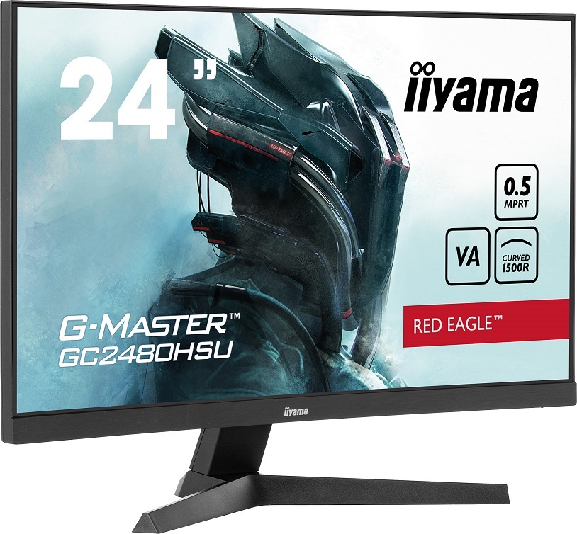 iiyama G-Master/GC2480HSU-B1/23,6"/VA/FHD/180Hz/0,5ms/Black/3R