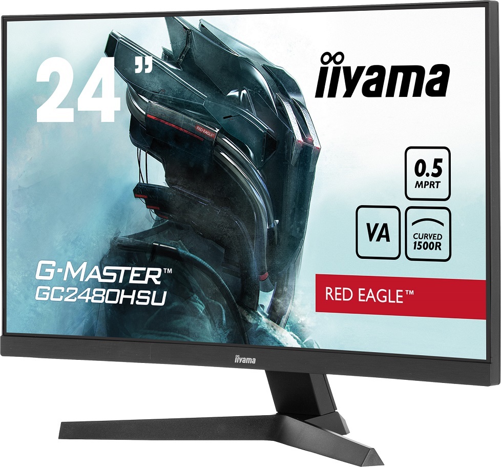 iiyama G-Master/GC2480HSU-B1/23,6"/VA/FHD/180Hz/0,5ms/Black/3R