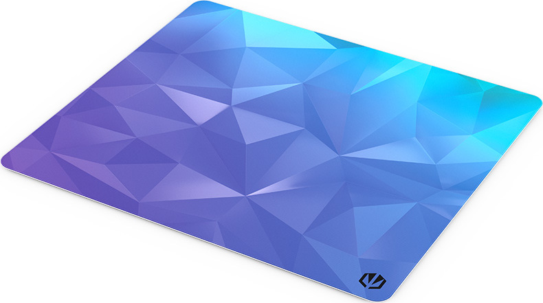 ENDORFY Podložka pod myš Crystal Blue L, 400x450x3, modrá