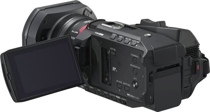 Panasonic HC-X1200 (4K/60p 10-bit, 1/2,5", 24x zoom, 25mm, OIS)