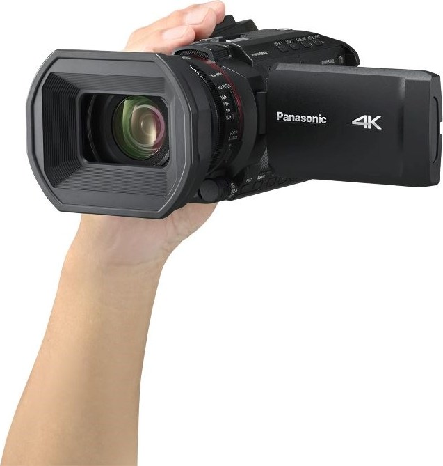 Panasonic HC-X1200 (4K/60p 10-bit, 1/2,5", 24x zoom, 25mm, OIS)