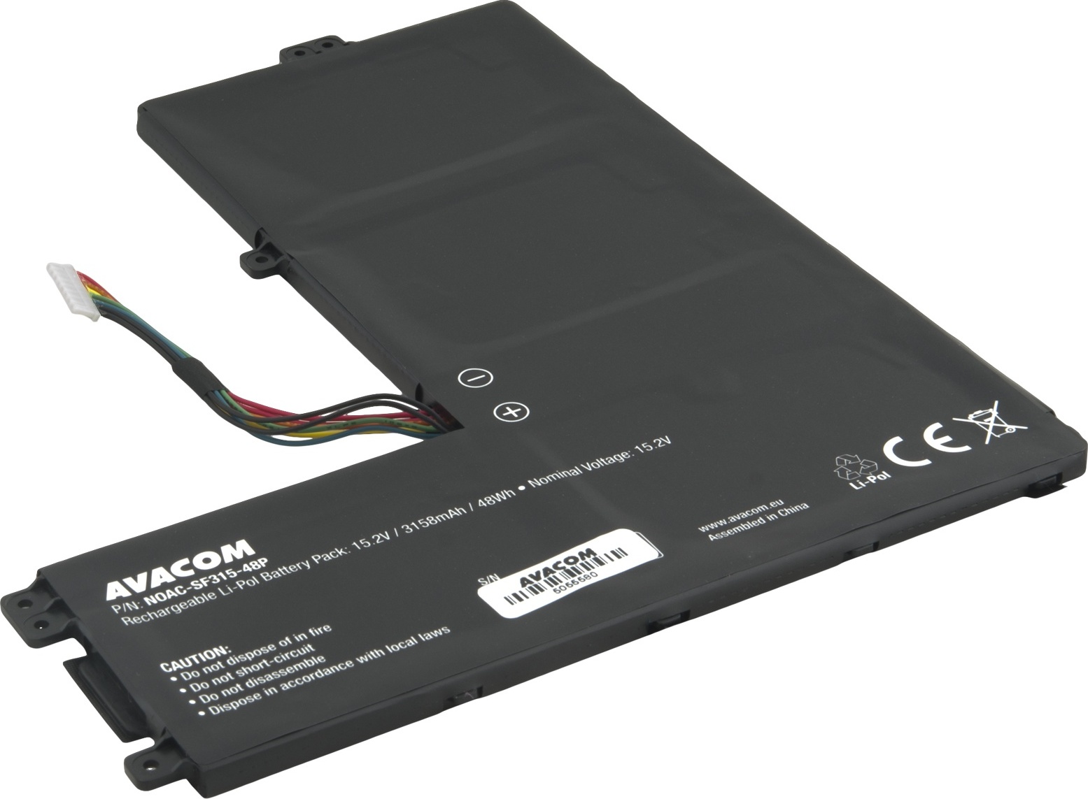 Baterie AVACOM pro Acer Swift SF315 Li-Pol 15,2V 3158mAh 48Wh