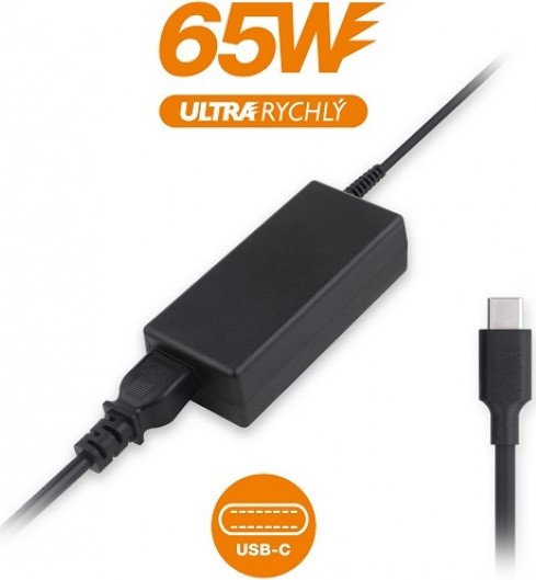 Aligator Power Delivery 65W USB-C adaptér