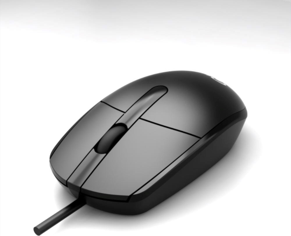 C-TECH Myš WM-10, USB, Černá