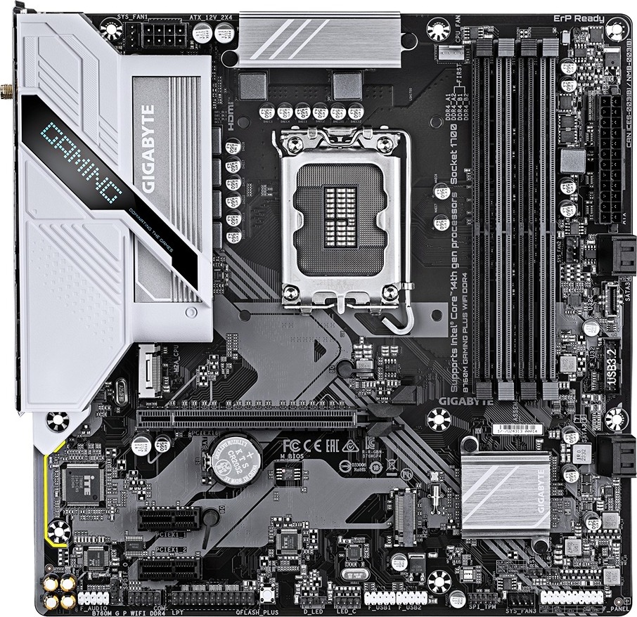 GIGABYTE MB Sc LGA 1700 B760M G P WIFI DDR4, Intel B760, 1xHDMI, 1xDP, 4xDDR4, mATX