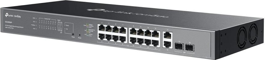 TP-Link OMADA switch ES220GMP (16xGbE,2xGbE/SFPcombo,16xPoE+,250W)