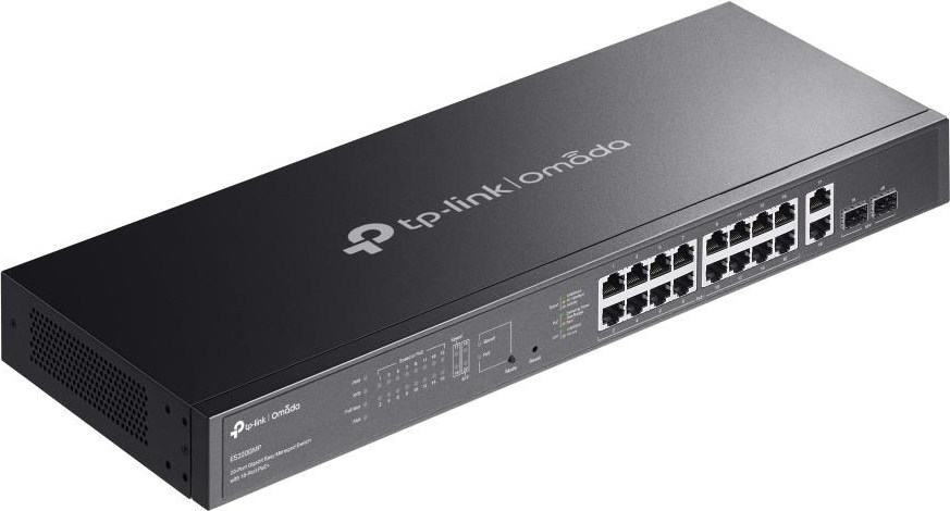TP-Link OMADA switch ES220GMP (16xGbE,2xGbE/SFPcombo,16xPoE+,250W)