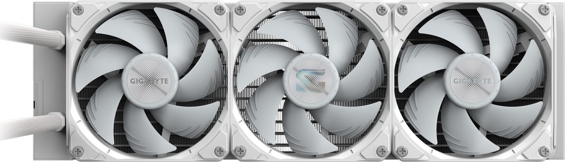 GIGABYTE Vodní chladič GAMING 360 ICE, 3x120mm, ARGB, LGA1851, AM5, bílá