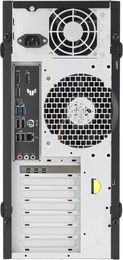 ASUS Workstation E500A, bez procesoru, bez pamětí, bez grafiky, 750W, černá