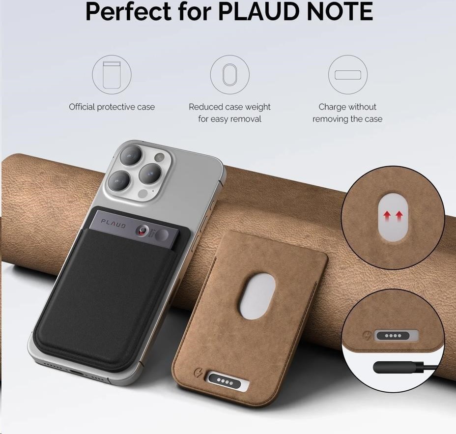 PLAUD Note Case Green - Pouzdro na Note, zelené