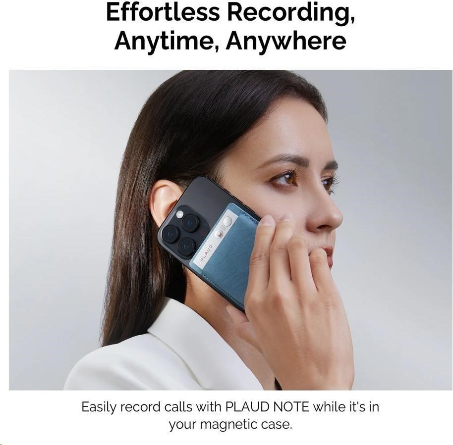 PLAUD Note Case Green - Pouzdro na Note, zelené
