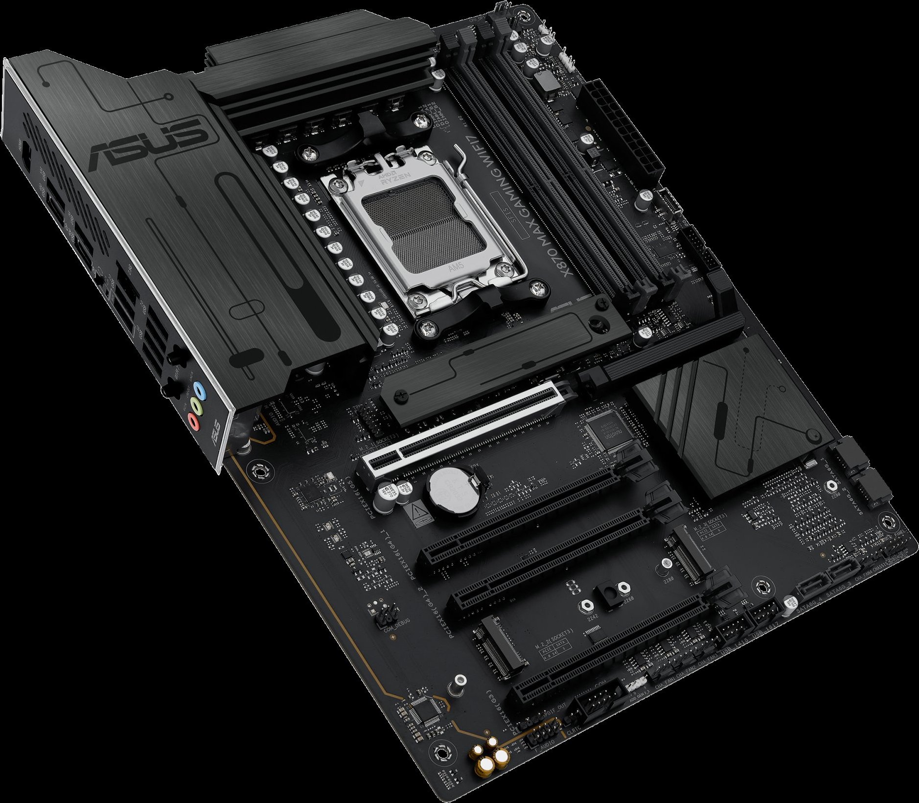 ASUS MB Sc AM5 X870 MAX GAMING WIFI7, AMD X870, 4xDDR5, 2xUSB4, 1xHDMI, WiFi