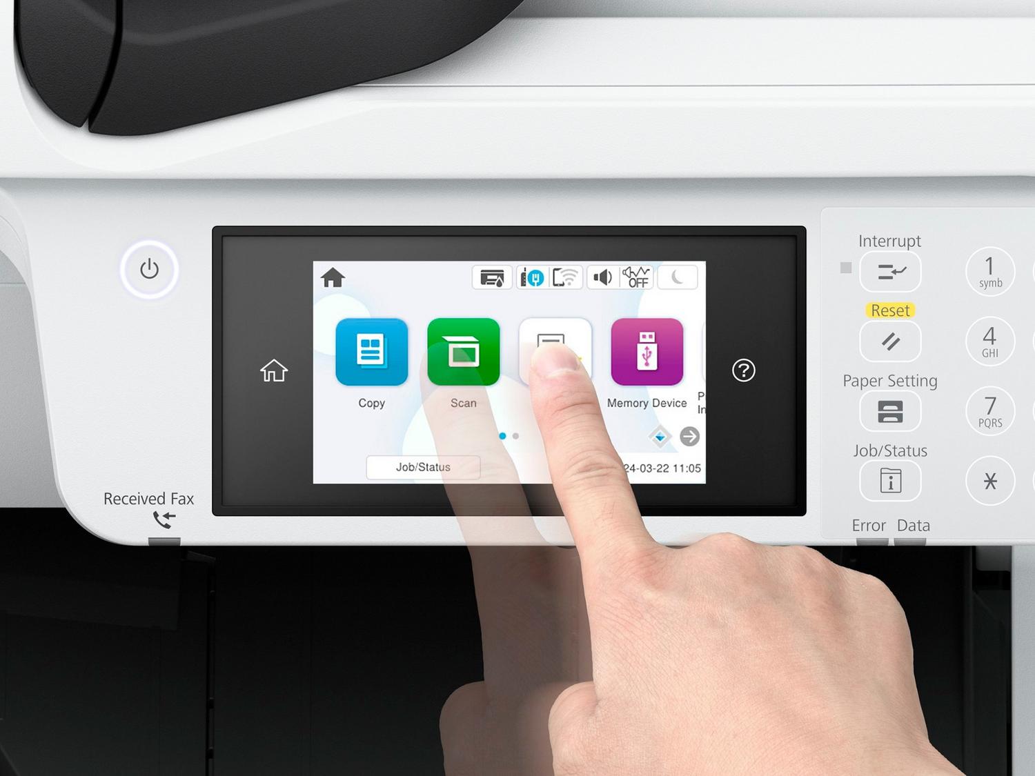 EPSON WorkForce Pro EM-C8100RDWF A3, LAn USB, WiFi