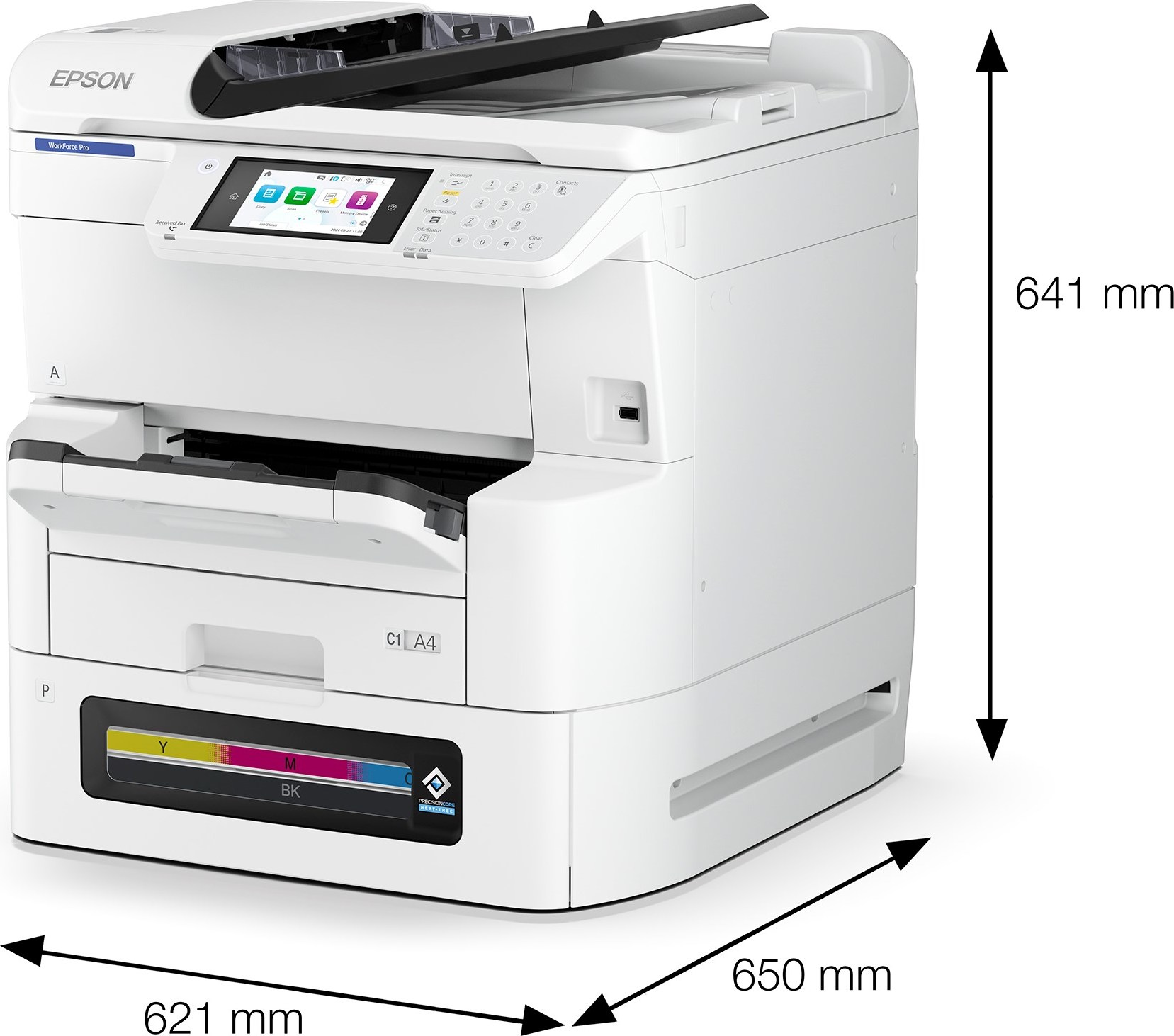 EPSON WorkForce Pro EM-C8100RDWF A3, LAn USB, WiFi