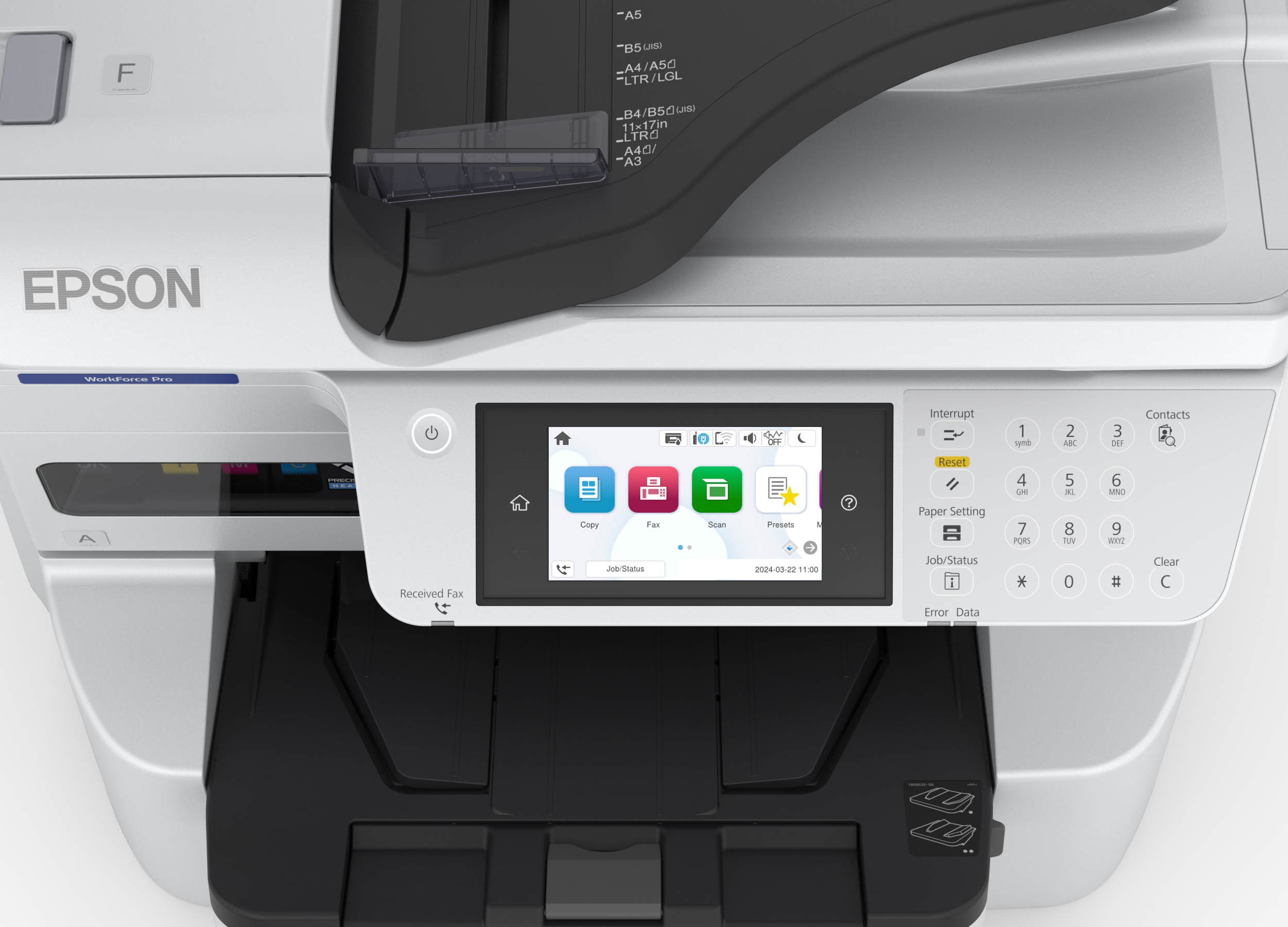 EPSON WorkForce Pro EM-C7100DWF ,(4v1, A3, 25ppm, Ethernet, Wi-Fi a Wi-Fi (Direct))