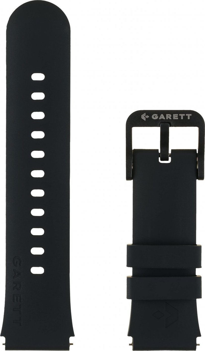 Garett Kids řemínek pro Garett KIDS SUN, N!CE, TWIN, REL, HERO, VIBE, eSIM, černý