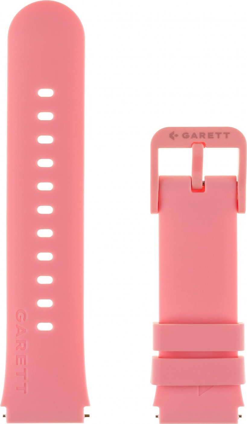 Garett Kids řemínek pro Garett KIDS SUN, N!CE, TWIN, REL, HERO, VIBE, eSIM, růžový