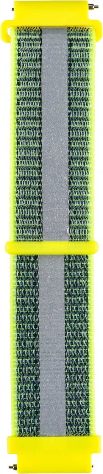 Garett Kids univerzální řemínek 20 mm, zelený reflexní