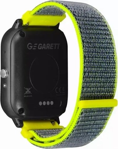 Garett Kids univerzální řemínek 20 mm, zelený reflexní