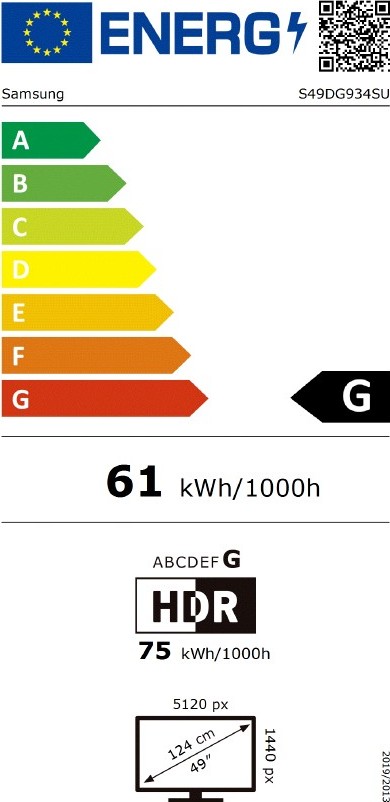 SAMSUNG MT LED LCD 49" Samsung Odyssey OLED G9 (G93SD) - 5120x1440, QD-OLED, Prohnutý 1800R, 240Hz