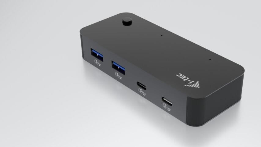 i-tec Universal KVM HUB 2x USB-C + 2x USB-A 3.0 Port