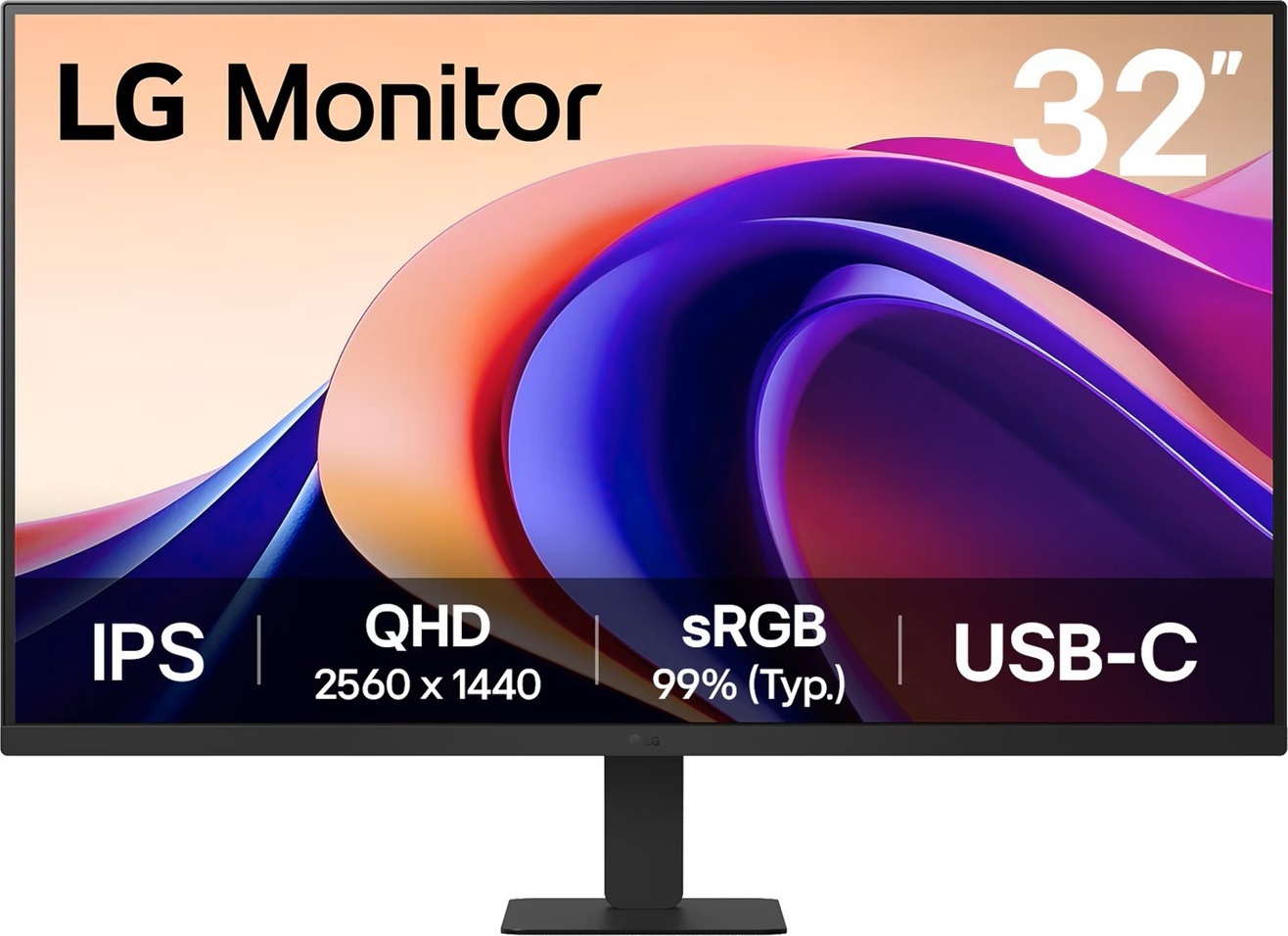 LG MT IPS LCD LED 31,5" 32U631A - IPS panel, 2560x1440, 100hz, HDMI, USB-C