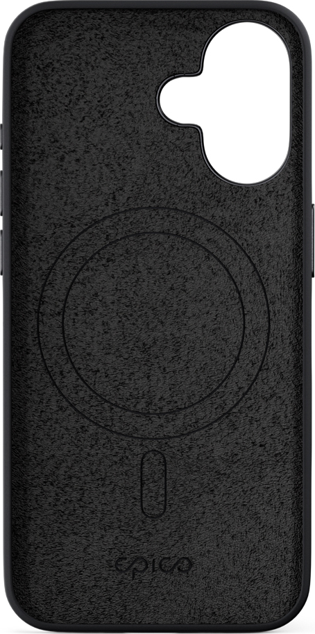Epico Mag+ Silicone Pro kryt iPhone 16 - černý
