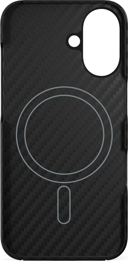 Epico Mag+ Carbon kryt pro iPhone 16 Plus - černý