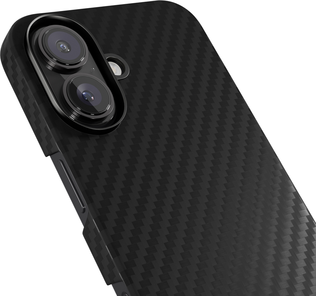 Epico Mag+ Carbon kryt pro iPhone 16 Plus - černý