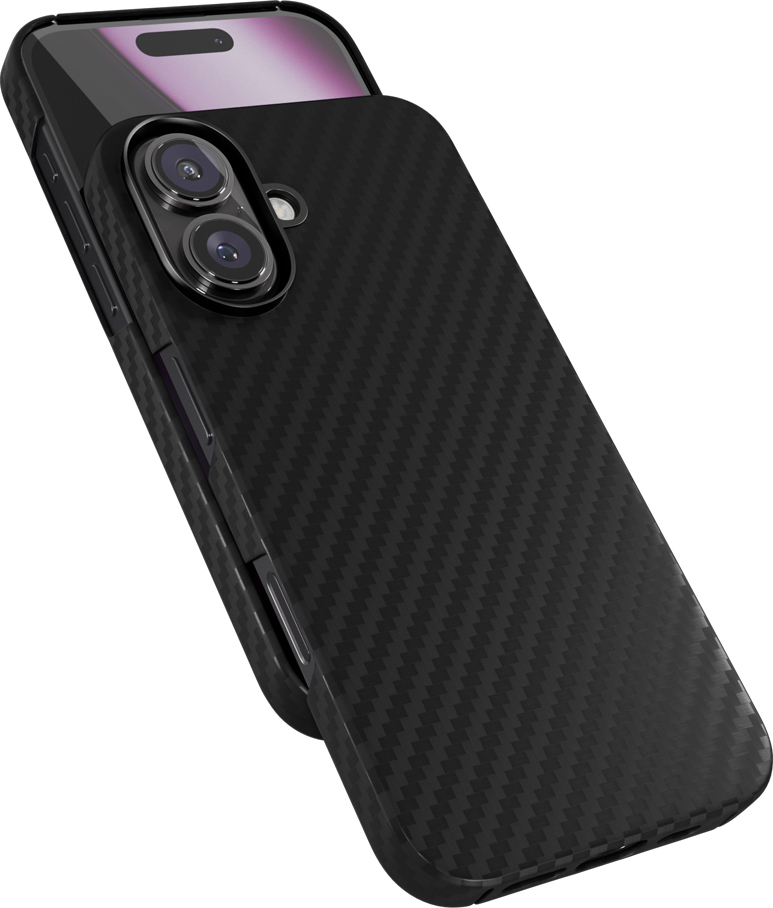 Epico Mag+ Carbon kryt pro iPhone 16 Plus - černý