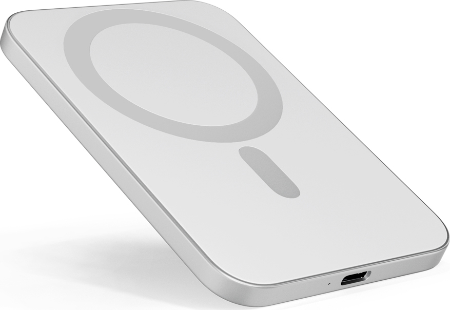 Epico 3000mAh Alu Mag+ PowerBanka EM31 - stříbrná