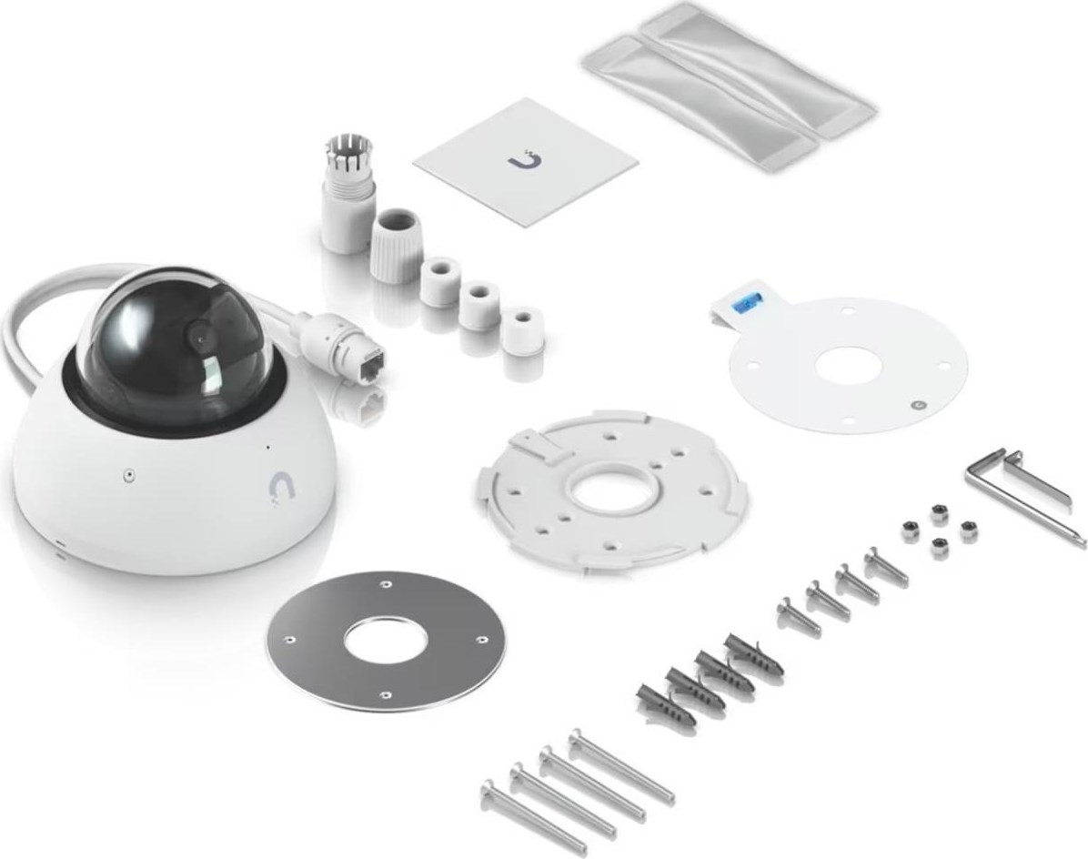 Ubiquiti UBNT UVC-AI-Dome-W - AI Dome PoE kamera, 8MP, bílá