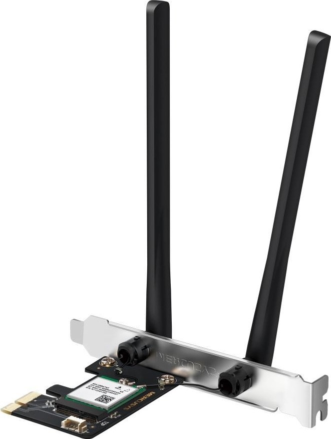 MERCUSYS MA70XE WiFi6E PCIe adapter (AX1800,2,4GHz/5GHz,Bluetooth5.4)