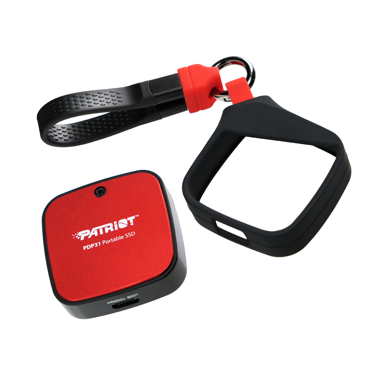 Patriot PDP31/500GB/SSD/Externí/0/Červená/3R