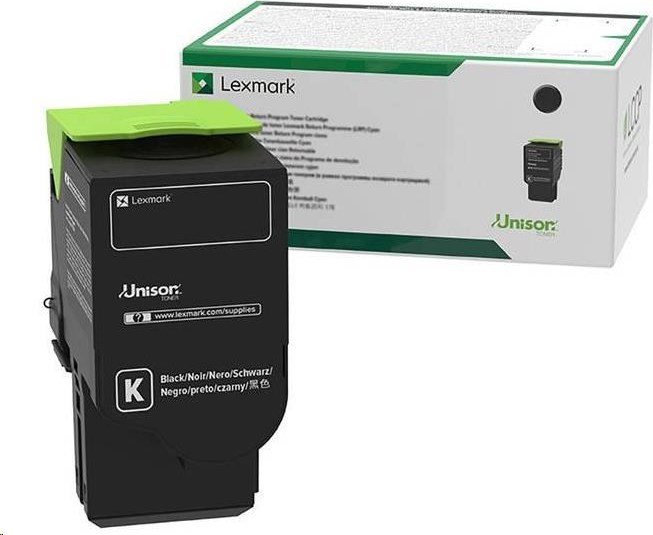 Lexmark černý toner C2320K0 Return progam pro C2525, C2425, C2535, MC 2325, MC 2425, MS2535, MC2640 - 1 000 str