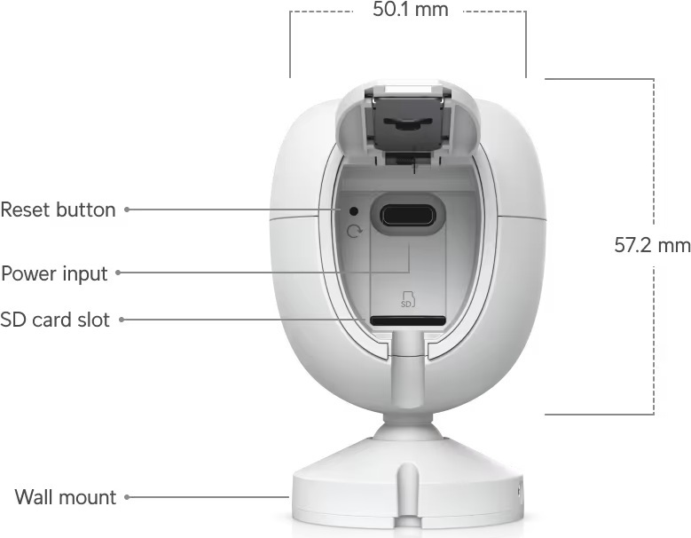 Ubiquiti UBNT UVC-G6-INS - Camera G6 Instant bílá