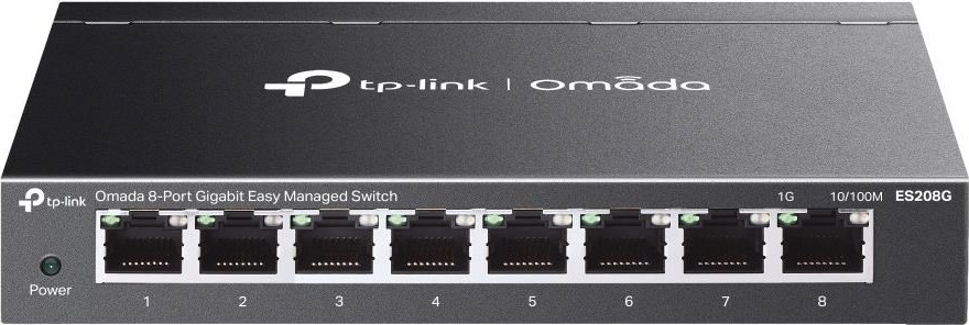TP-Link OMADA switch ES208G (8xGbE,fanless)