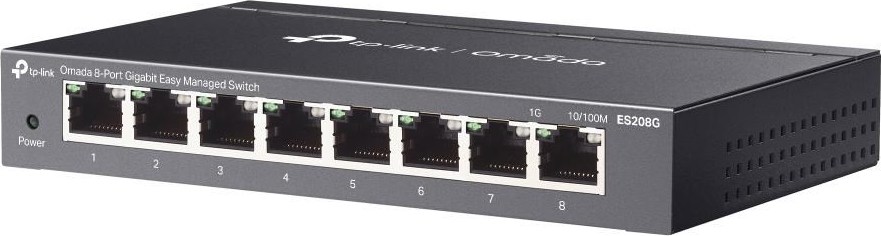 TP-Link OMADA switch ES208G (8xGbE,fanless)