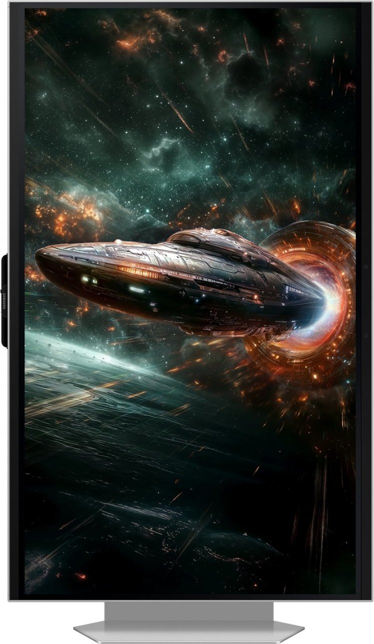 SAMSUNG MT LED LCD 27" Odyssey 3D (G90XF) - 3840x2160, 350Hz, IPS, HDR10+ Gaming, Konverze 2D->3D non-DRM video, 2xkamer