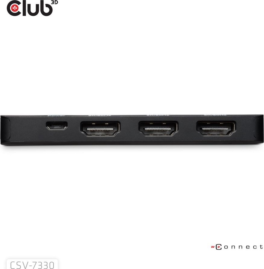 Club 3D Club3D hub MST (Multi Stream Transport) DisplayPort 1.4 na 3x HDMI 8K60Hz (M/F)