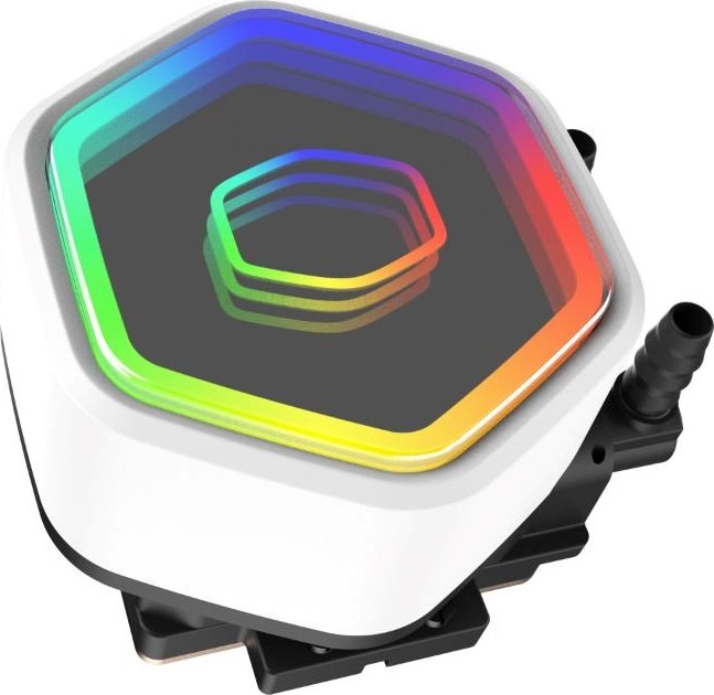 CoolerMaster Cooler Master vodní chladič MasterLiquid 360 Core II, 3x120mm, LGA1851, AM5, bílá