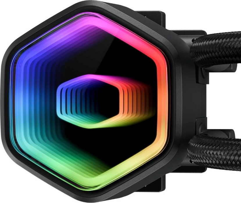 CoolerMaster Cooler Master vodní chladič MasterLiquid 360 Core II, 3x120mm, LGA1851, AM5, černá