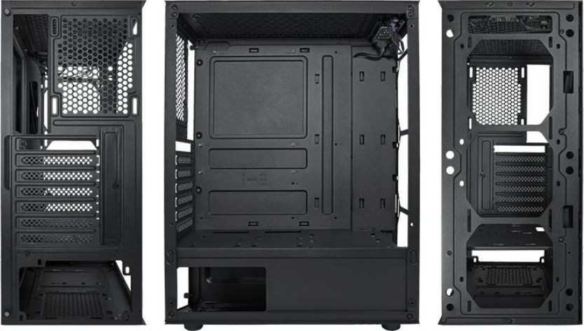 VEIN X VeinX case HERMES MESH Mid Tower, ATX, 1xUSB 3.0, 2xUSB 2.0, 4x ARGB Fan, ARGB Controller, černá