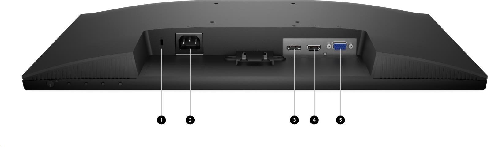 DELL LCD E2225HM - 21,5"/VA/LED/1920x1080/16:9/100Hz/5ms/3000:1/250 cd/m2/DP/VGA/HDMI/VESA/3YNBD (210-BQMZ)