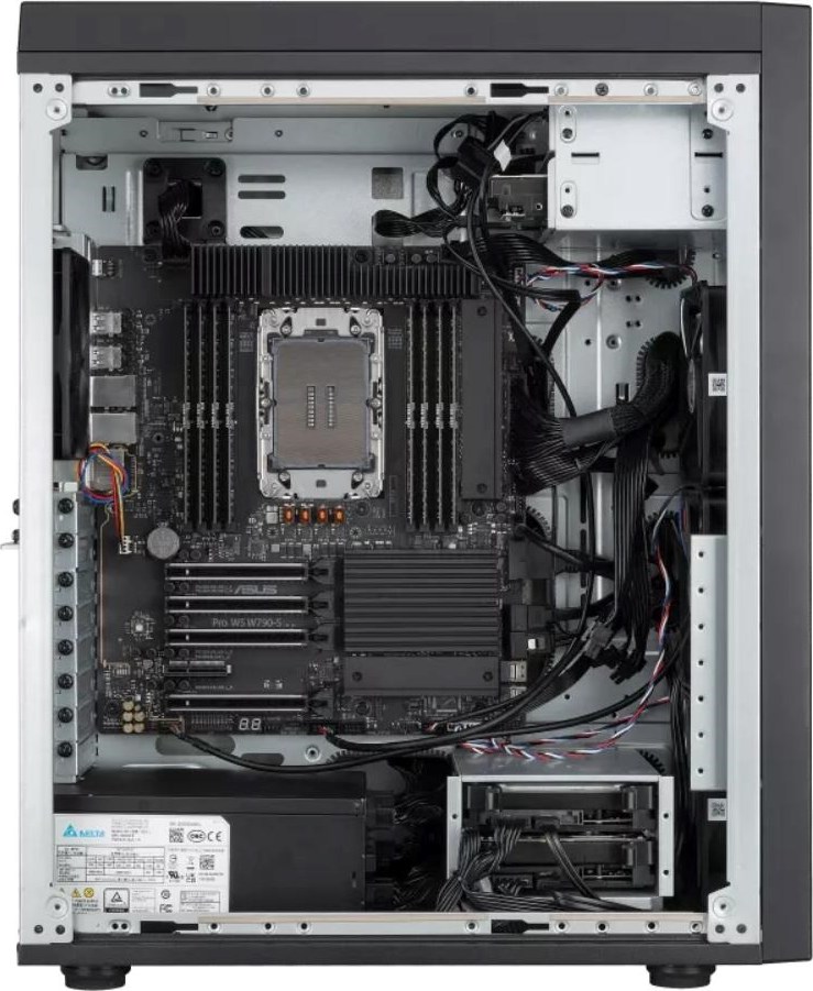 ASUS Workstation ExpertCenter Pro ET700I W7, bez procesoru, bez pamětí, bez grafiky, 1300W, černá, EU