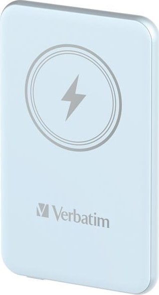 VERBATIM Powerbanka Charge 'n' Go, Magnetická, 5000 mAh, USB-C, Modrá